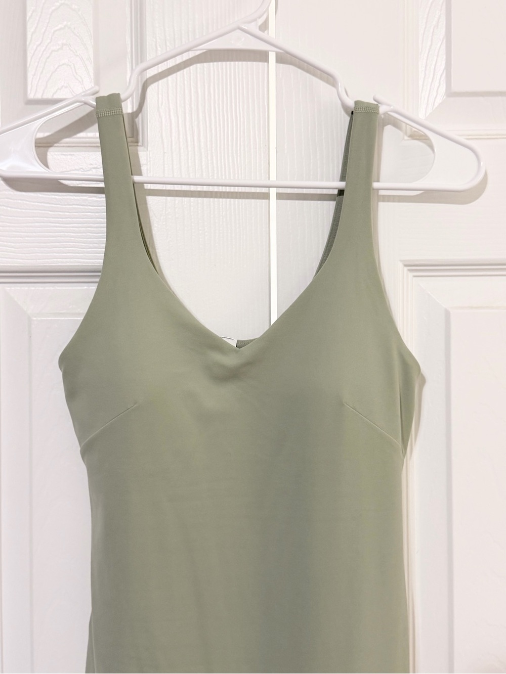 lululemon athletica Sage Green V-Neck Tank Dress - Picture 3 of 3